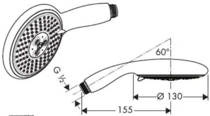 GROHE Croma 100 Multi - Raindance E 120 Set - 2