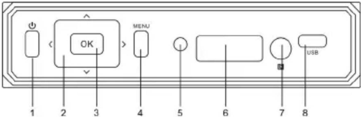 DENVER DVBS202HD - ETUPANEELI - 1