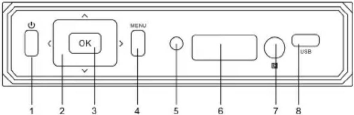 DENVER DVBS202HD - FRONTPANEL - 1