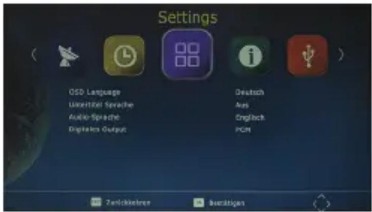 DENVER DVBS202HD - Audiosprache - 1