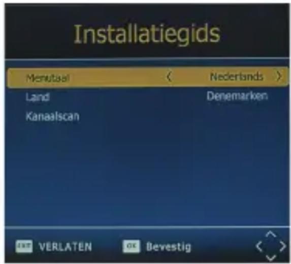 DENVER DVBS202HD - INSTALLATIEMENU - 1