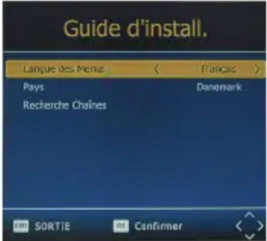 DENVER DVBS202HD - GUIDE D'INSTALLATION - 1