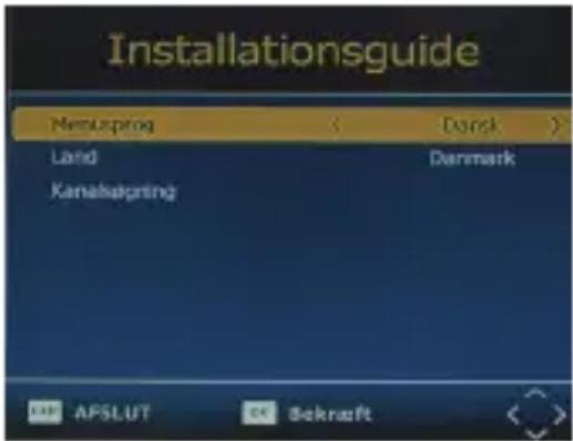 DENVER DVBS202HD - OPSÄTNINGSGUIDE - 1