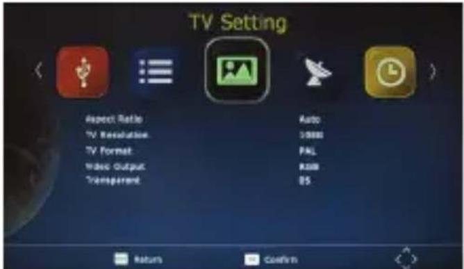 DENVER DVBS202HD - Współczynnik obrazu - 1
