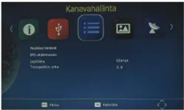 DENVER DVBS202HD - Muokkaa kanavia - 1