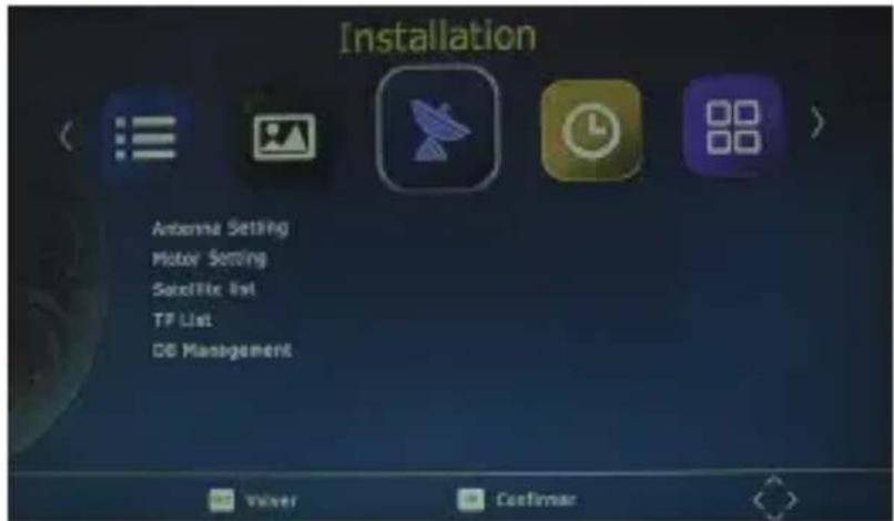 DENVER DVBS202HD - Instalación de la antena parabólica - 1