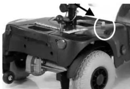 Vermeiren Venus 4 Sport - Interruttore automatico principale (pulsante di R - 1
