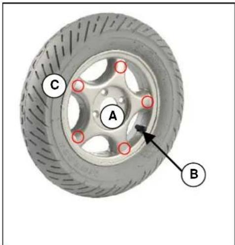 Vermeiren Tracer - ANTRIEBSRÄDER - 1