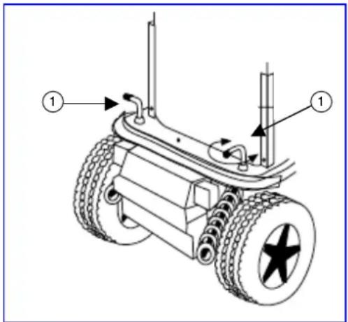 Vermeiren Tracer - Pousser le fauteuil roulant - 1