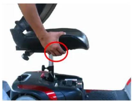 Vermeiren Venus 3 - DE SCOOTER DEMONTEREN - 1