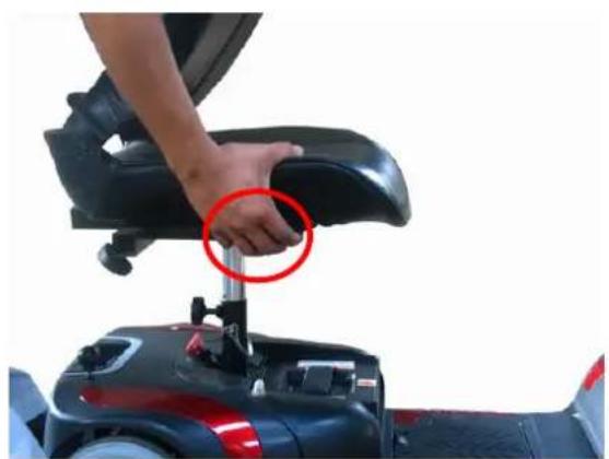 Vermeiren VENUS 3 T3G - DEMONTAGE DES SCOOTERS - 1