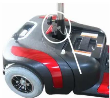 Vermeiren VENUS 3 T3G - ■ Come regolare l'altezza del sedile - 1