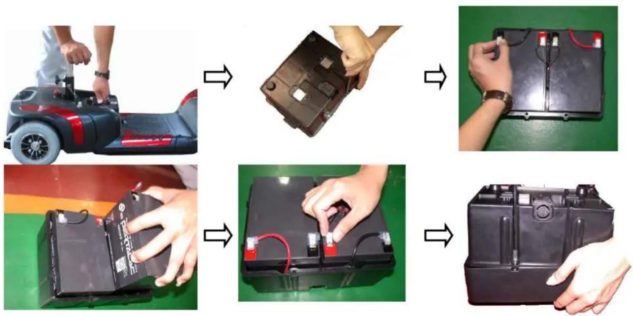 Vermeiren VENUS 3 T3G - CARICA E MANUTENZIONE DELLE BATTERIE - 1