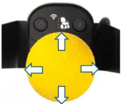 Vermeiren Navix - Azionamento del joystick (guida e frenata) - 2
