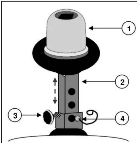 Vermeiren Carpo 3 Limited - Diepteverstelling (afb. C) - 2