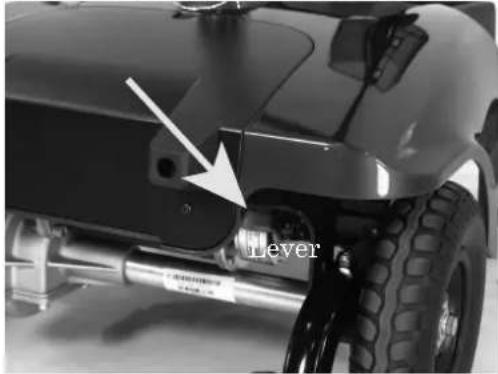 Vermeiren Antares 3 - .3 How to set to freewheel mode - 1