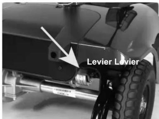 Vermeiren Antares 3 - Comment enclencher le mode roue libre - 1
