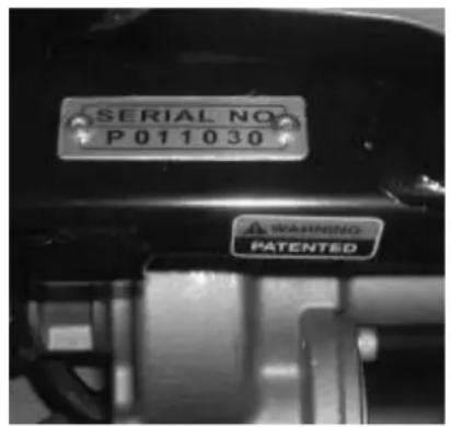 Vermeiren Antares 3 - VIN (NUMERO DE IDENTIFICACION DEL VEHICULO) - 1