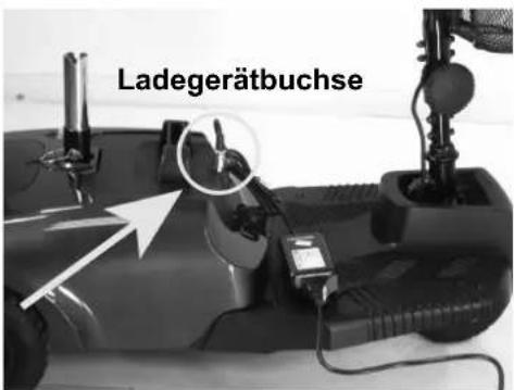 Vermeiren Antares 3 - ■ Methode 1: Laden der eingelegten Batterie (siehe Foto auf der{nachsten Seite) - 1