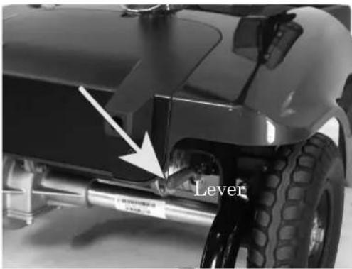 Vermeiren Antares 3 - .3 How to set to freewheel mode - 2