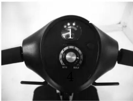 Vermeiren Antares 4 - ■ Aan/uit-knop - 1