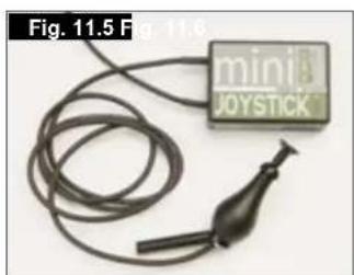 Quickie Quicky Jive R - HMC mini-joystick als kinbediening of handbediening - 1