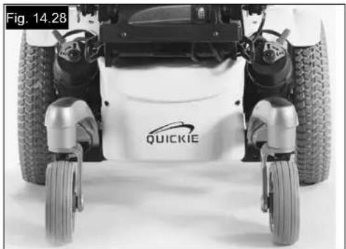 Quickie Quicky Jive M - Accès au boîtier de commande - 2