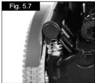 Quickie Quicky Jive F - Suspension des roues motrices Jive RMT/RMP - 1