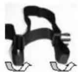 Quickie Quicky Classic Comfort - Adjust the lap belt to suit the user's needs as follows: - 1