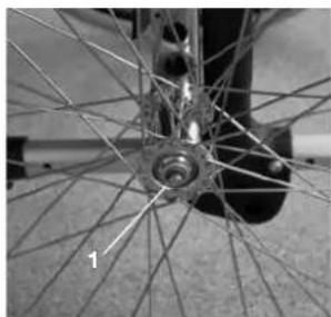 Quickie Quicky Classic Comfort - Quick release assen voor achterwielen - 1