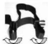 Quickie Quicky Classic Comfort - Adjust the lap belt to suit the user's needs as follows: - 2