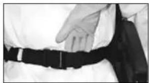 Quickie Quicky Classic 100 - Adjust the lap belt to suit the user's needs as follows: - 4