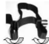 Quickie Quicky Classic 160 XL - Adjust the lap belt to suit the user's needs as follows: - 2