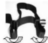 Quickie Quicky Breezy X2 - Adjust the lap belt to suit the user's needs as follows: - 2