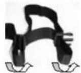 Quickie Quicky Breezy X3 - Adjust the lap belt to suit the user's needs as follows: - 1