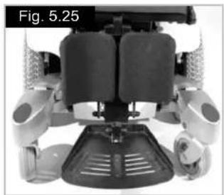 Quickie Jive F XL - Pour activer le repose-jambes central électrique (Fig. 5.25): - 2