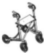Invacare Orion - Fixation du déambulateur - 1
