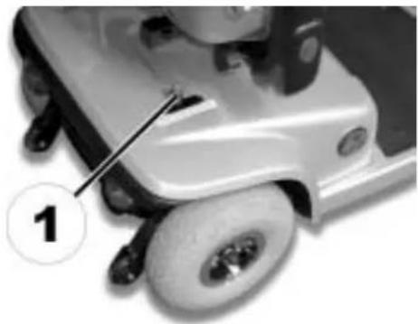 Invacare Leo - Embrayer le moteur - 1
