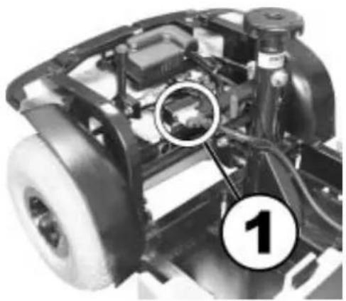 Invacare Leo - Enlever l'unité de propulsion - 1