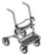 Invacare Comet - Fixation du déambulateur - 5