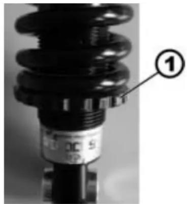 Invacare Comet - Effectuer un réglage plusouple de la suspension - 1