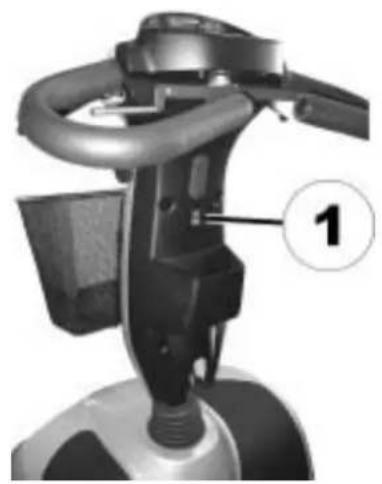 Invacare Comet Alpine - Actionner le verin d'assise (option) - 1