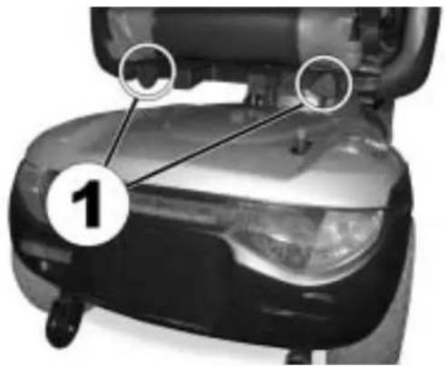 Invacare Comet HD - Régler la largeur des accoudoirs - 1