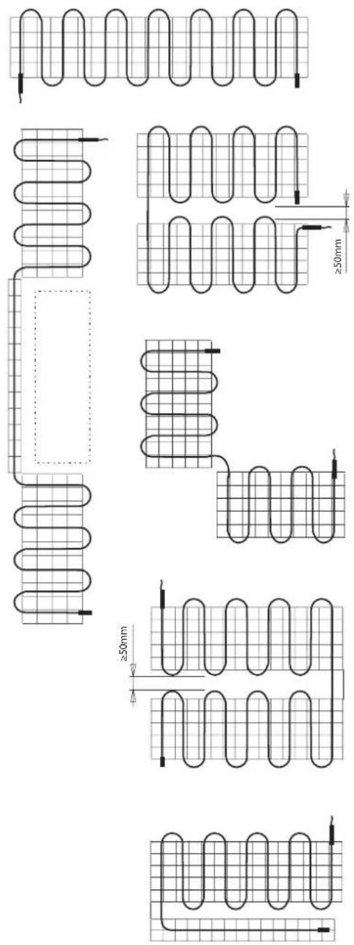 AEG TBS TB 50 - Plan de pose - 1