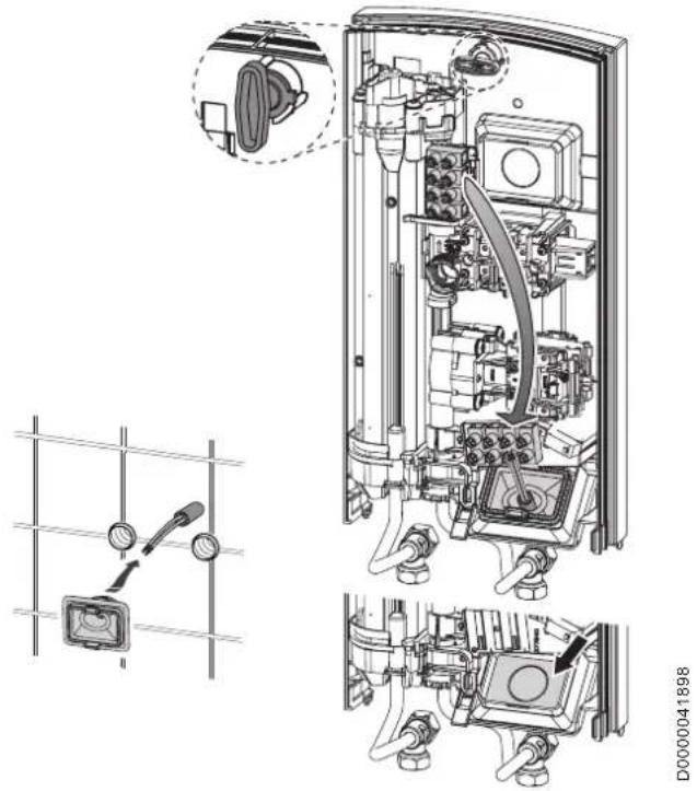 AEG DDLT PinControl 18 - Elektro-aansluiting onderbouw onder - 1