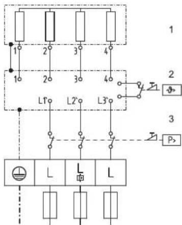 AEG DDLE LCD 27 - Schemat połączeń elektrycznych - 1