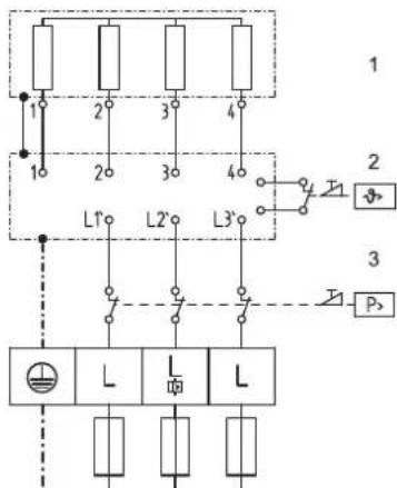 AEG DDLE LCD 27 - Schéma elektrického zapojení - 1