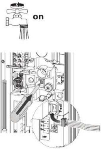 AEG DDLE LCD 18 - Initial start-up - 1