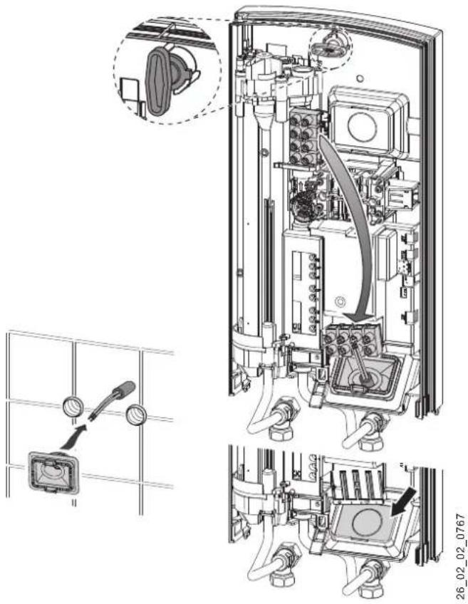 AEG DDLE LCD 18 - Przyȩcze elektryczne podtynkowe dolne - 1