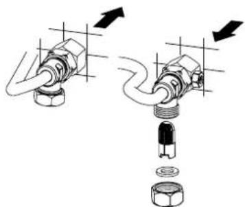 AEG DDLE LCD 18 - Cleaning the strainer - 1